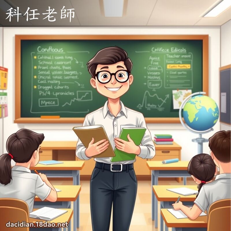 科任老師 - 國語大辭典配圖