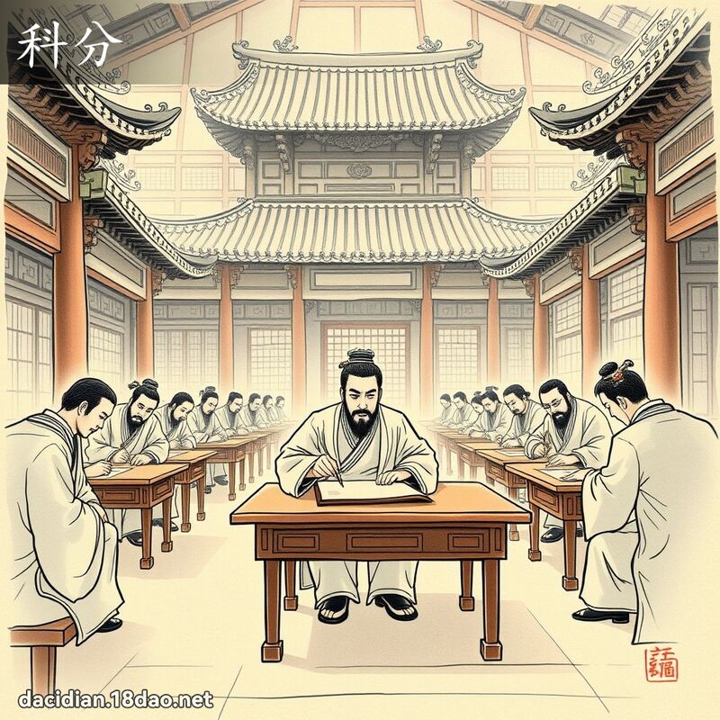 科分 - 国语大辞典配图