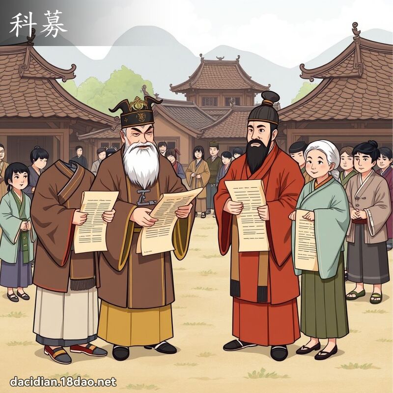 科募 - 国语大辞典配图
