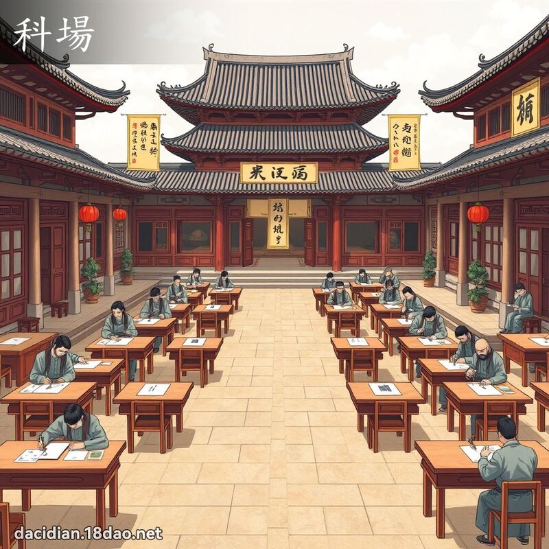 科場 - 國語大辭典配圖