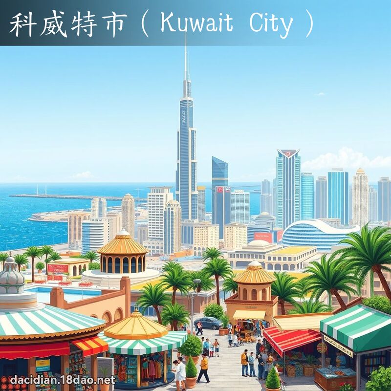 科威特市（Kuwait City） - 國語大辭典配圖