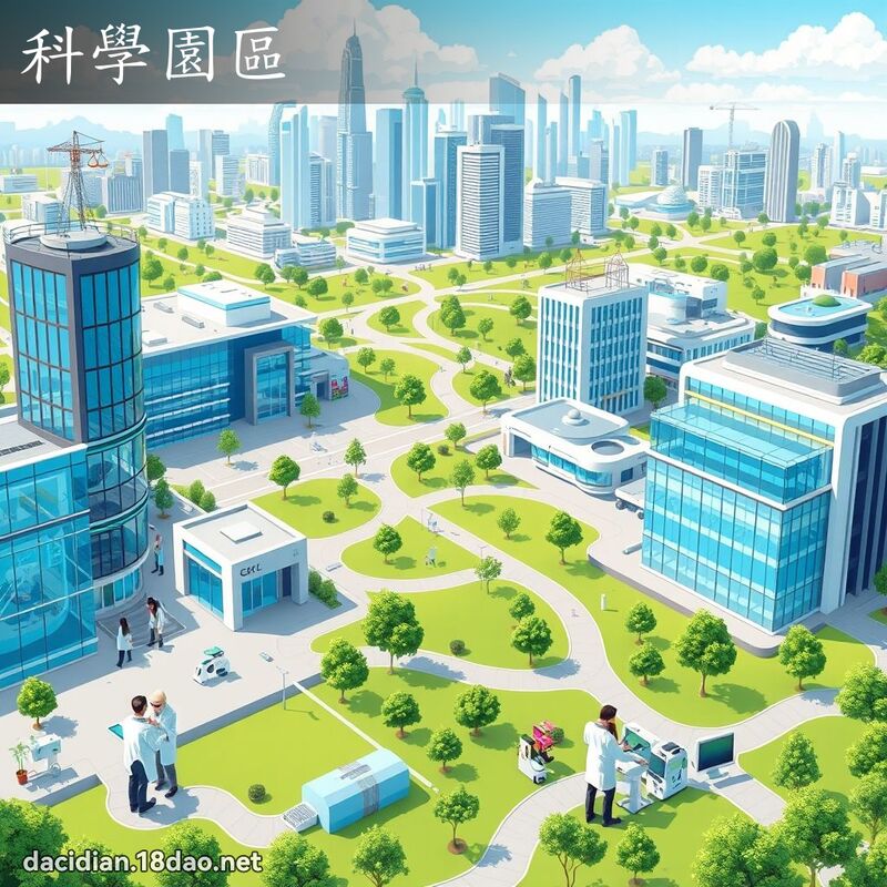科學園區 - 國語大辭典配圖