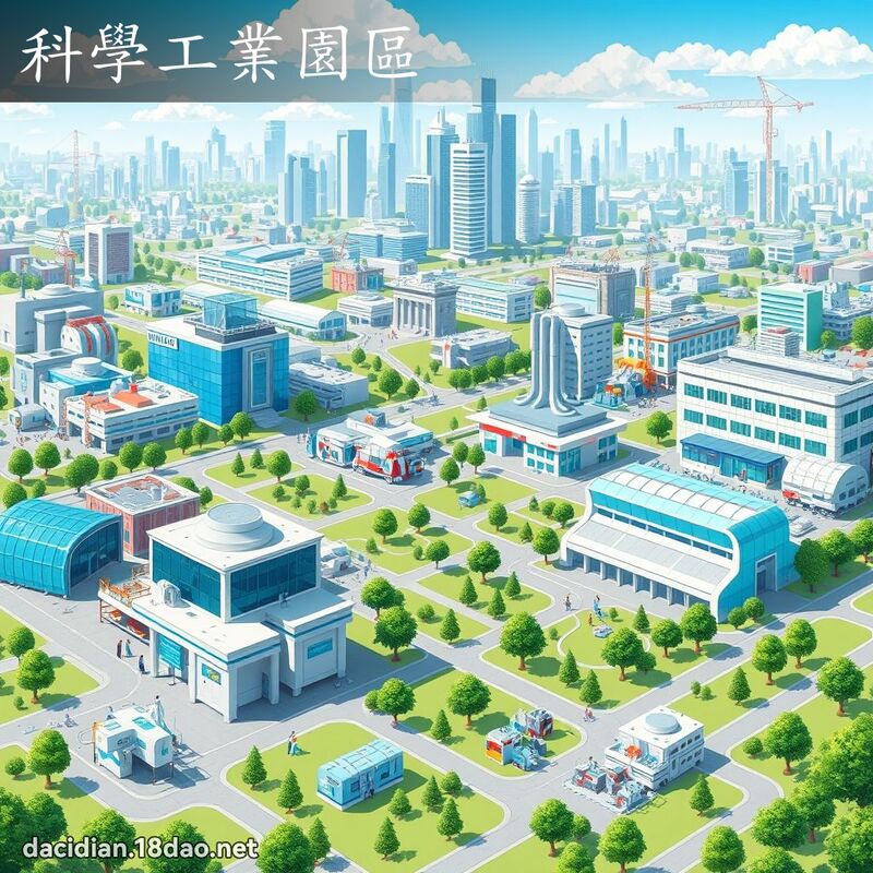 科學工業園區 - 國語大辭典配圖