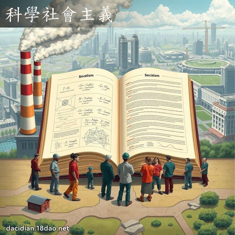 科學社會主義 - 國語大辭典配圖