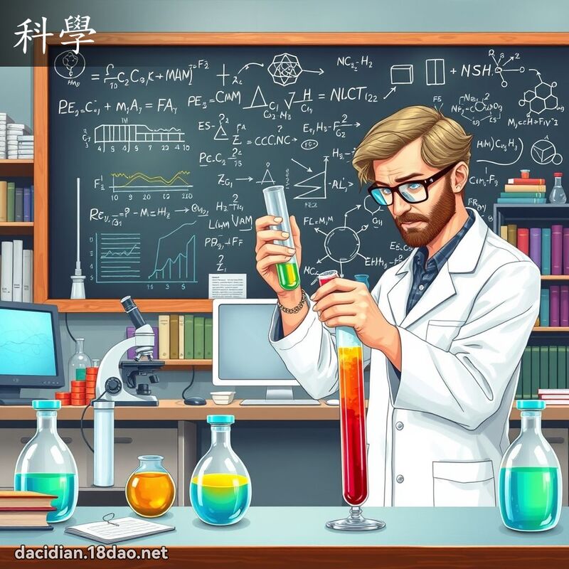 科學 - 國語大辭典配圖