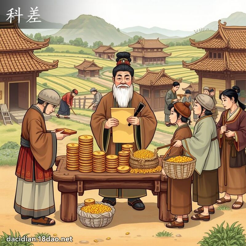 科差 - 国语大辞典配图