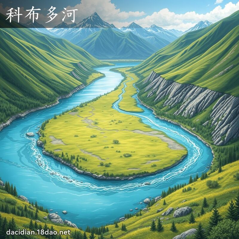 科布多河 - 國語大辭典配圖