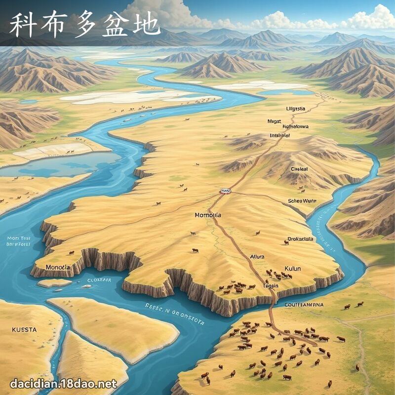 科布多盆地 - 國語大辭典配圖