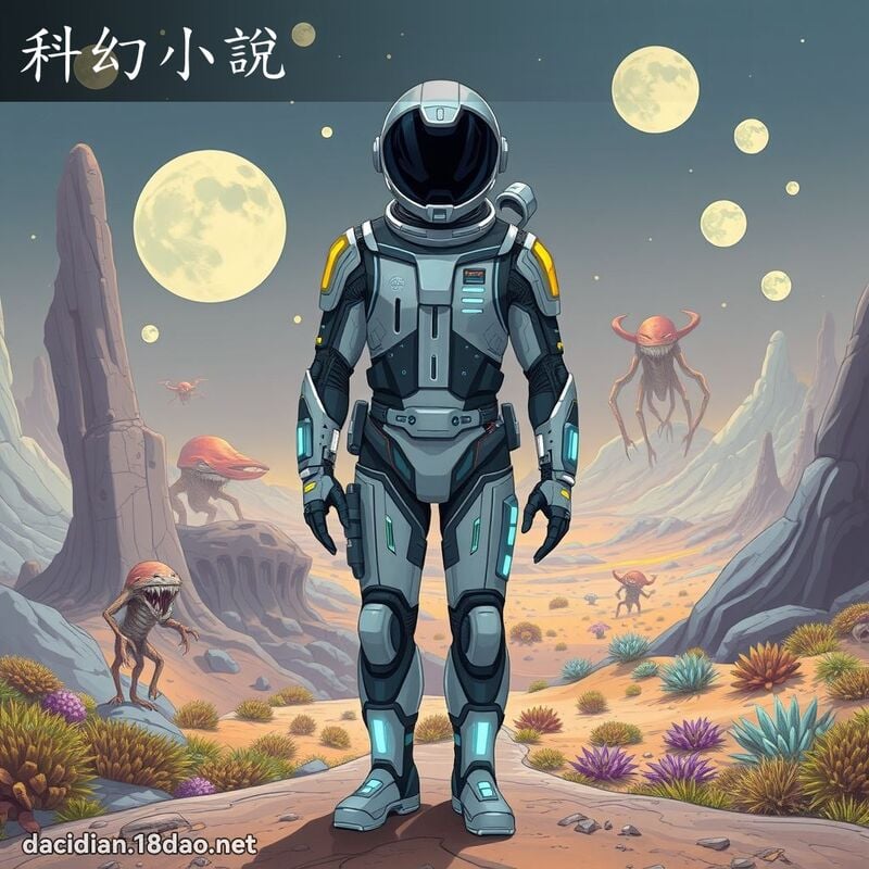 科幻小說 - 國語大辭典配圖