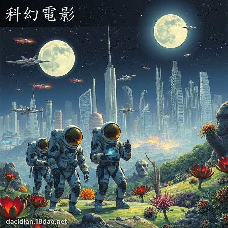 科幻電影 - 國語大辭典配圖