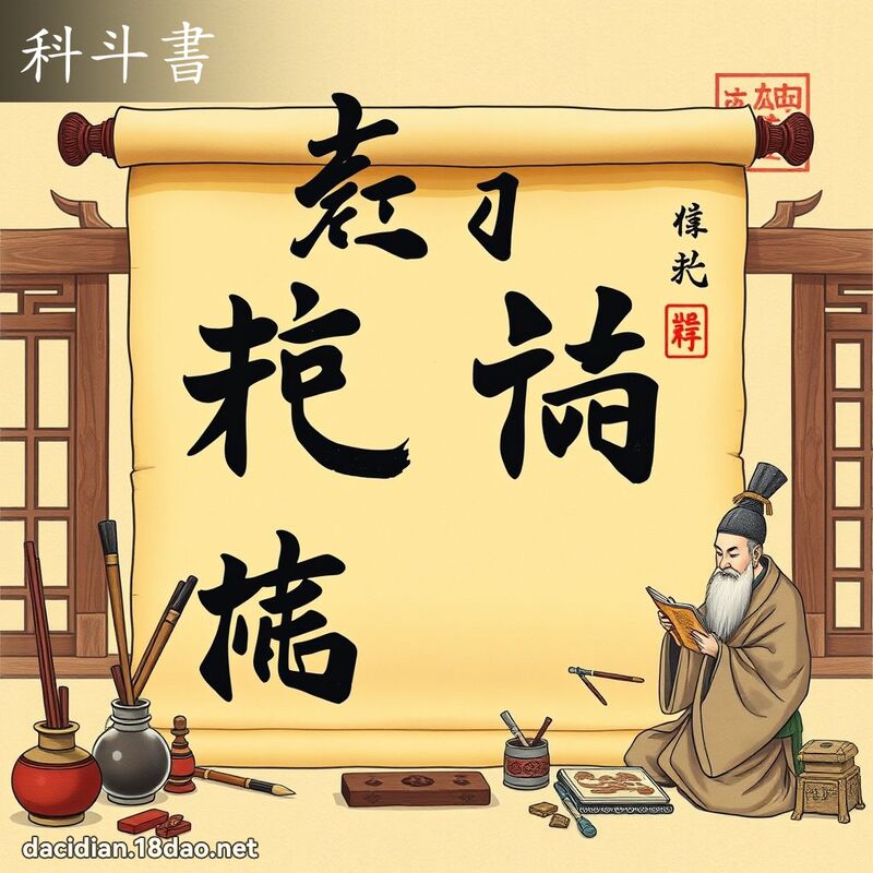 科斗书 - 国语大辞典配图
