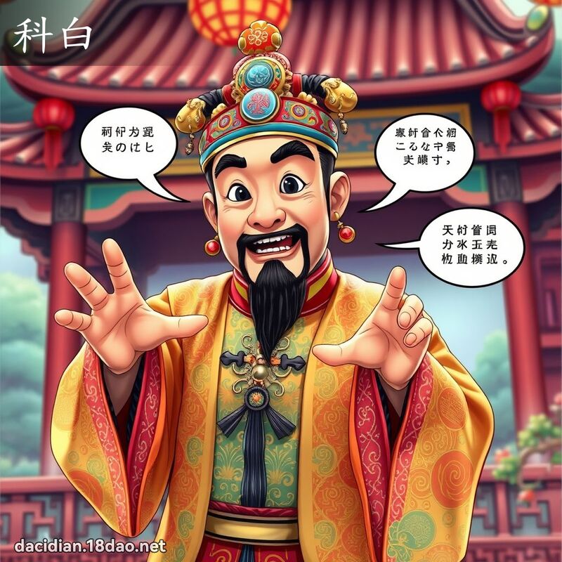科白 - 國語大辭典配圖