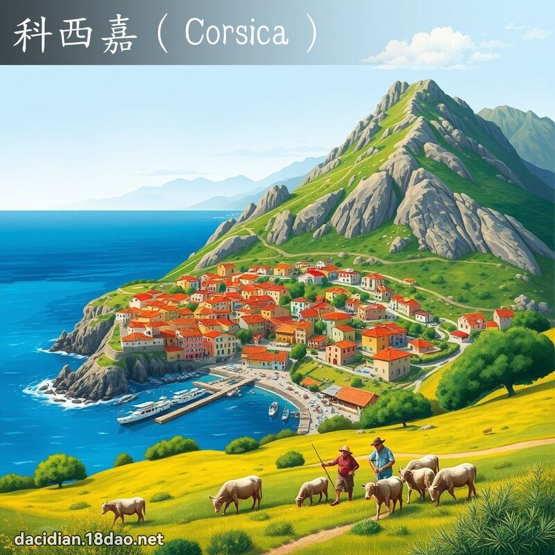 科西嘉（Corsica） - 國語大辭典配圖