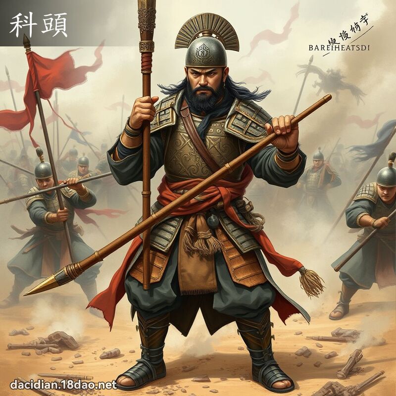 科头 - 国语大辞典配图