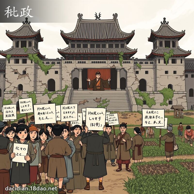 秕政 - 國語大辭典配圖