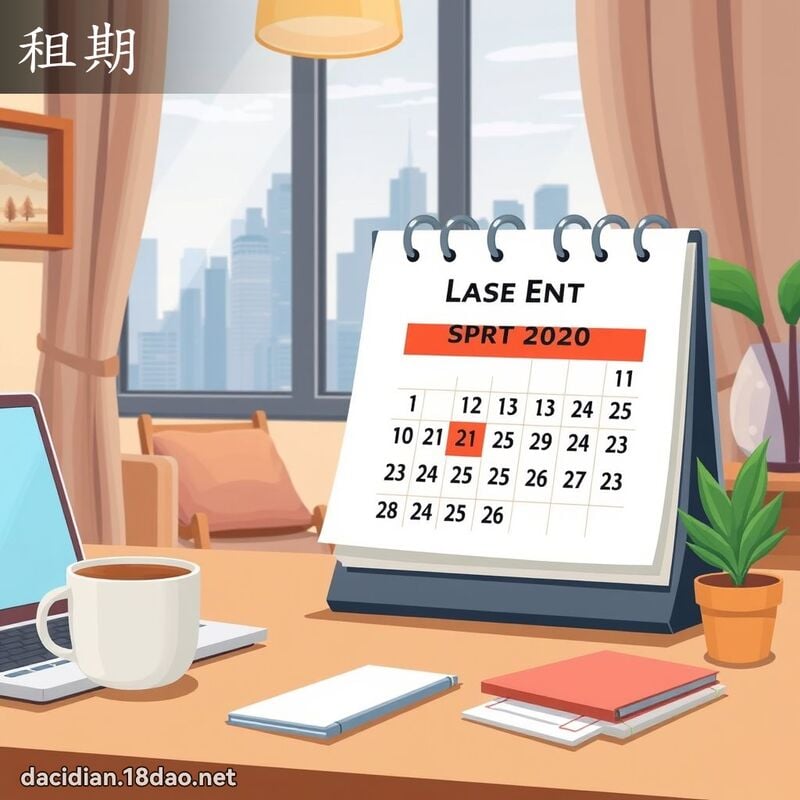 租期 - 国语大辞典配图