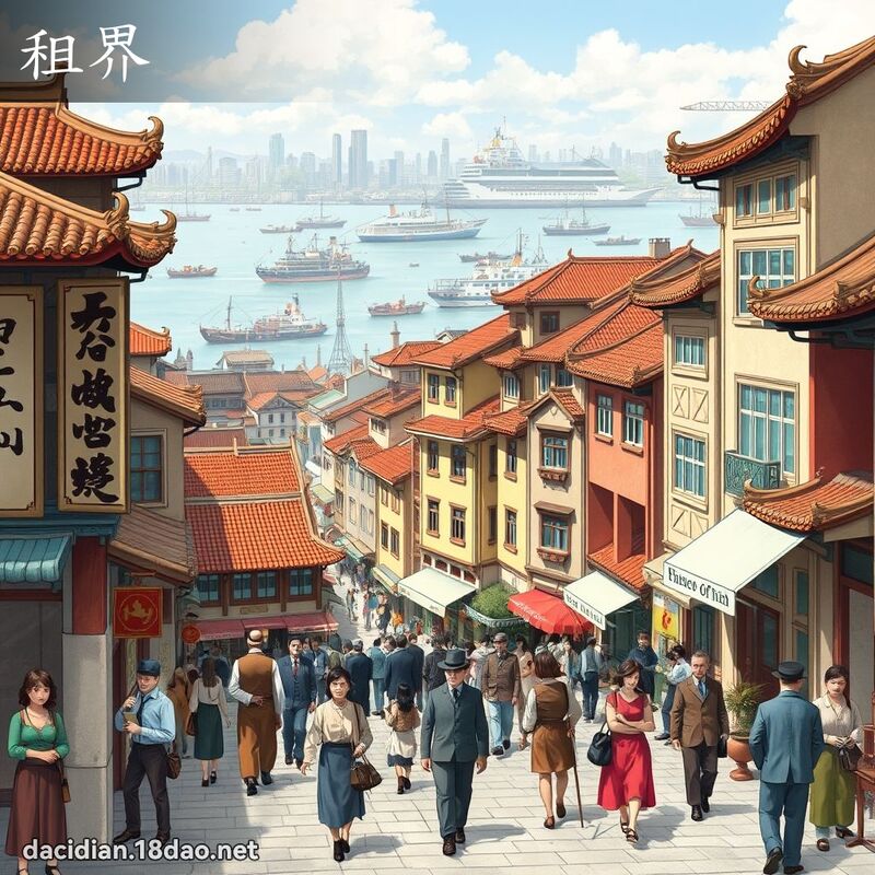 租界 - 國語大辭典配圖