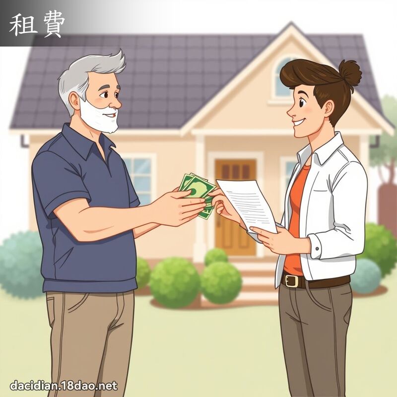 租費 - 國語大辭典配圖