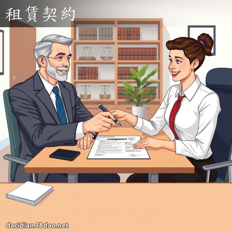 租賃契約 - 國語大辭典配圖