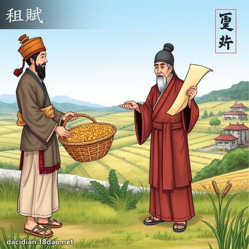 租賦 - 國語大辭典配圖