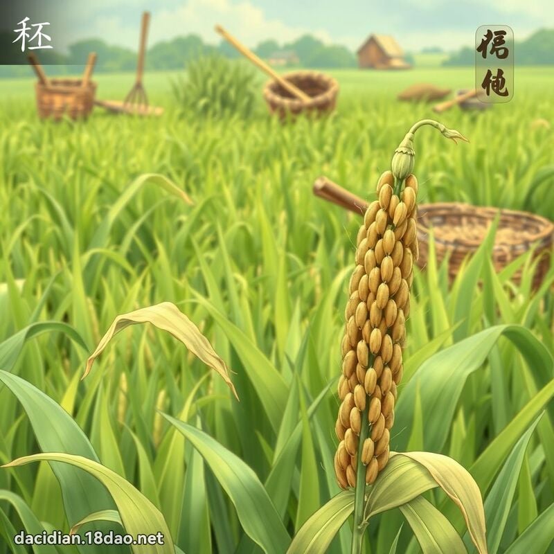 秠 - 國語大辭典配圖