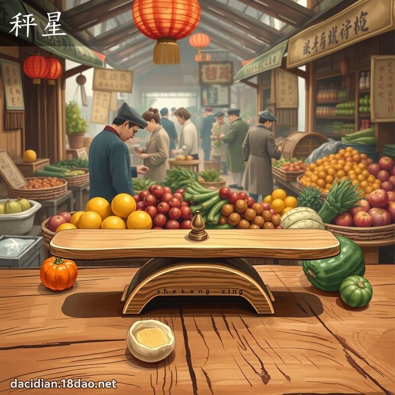 秤星 - 國語大辭典配圖