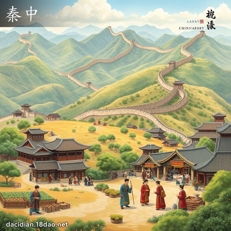 秦中 - 国语大辞典配图