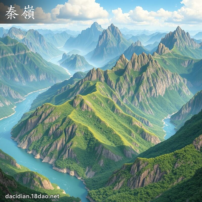 秦嶺 - 國語大辭典配圖