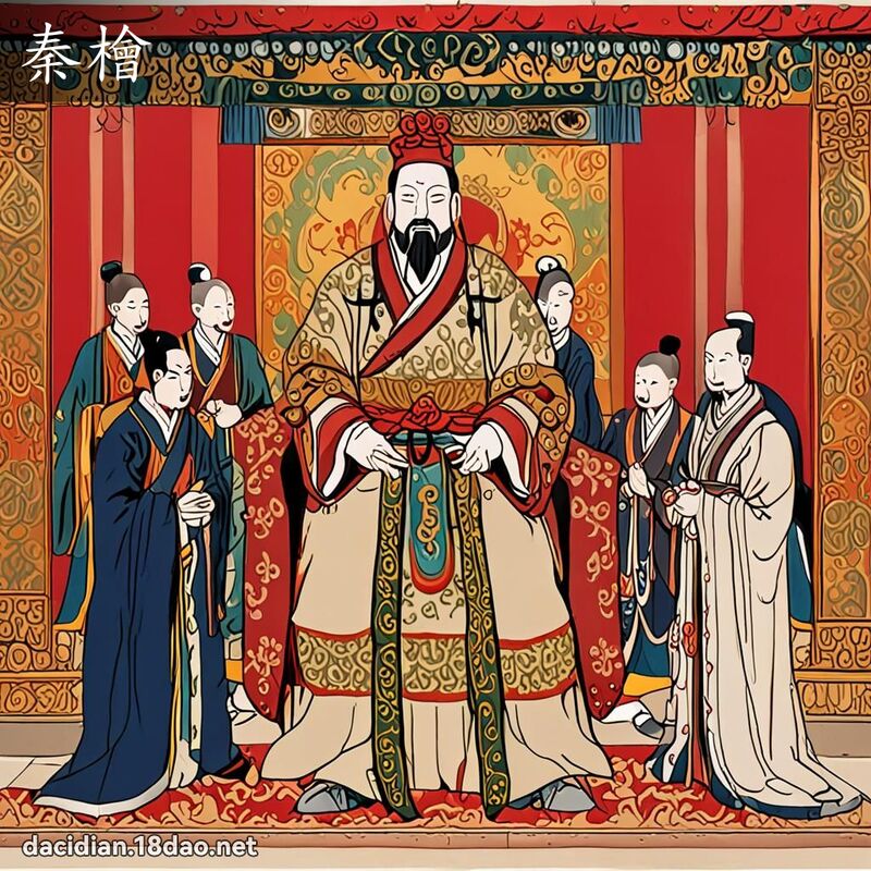 秦檜 - 國語大辭典配圖