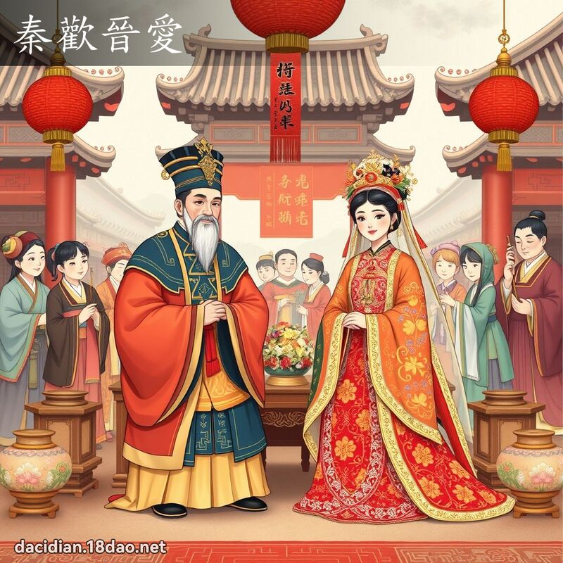 秦欢晋爱 - 国语大辞典配图