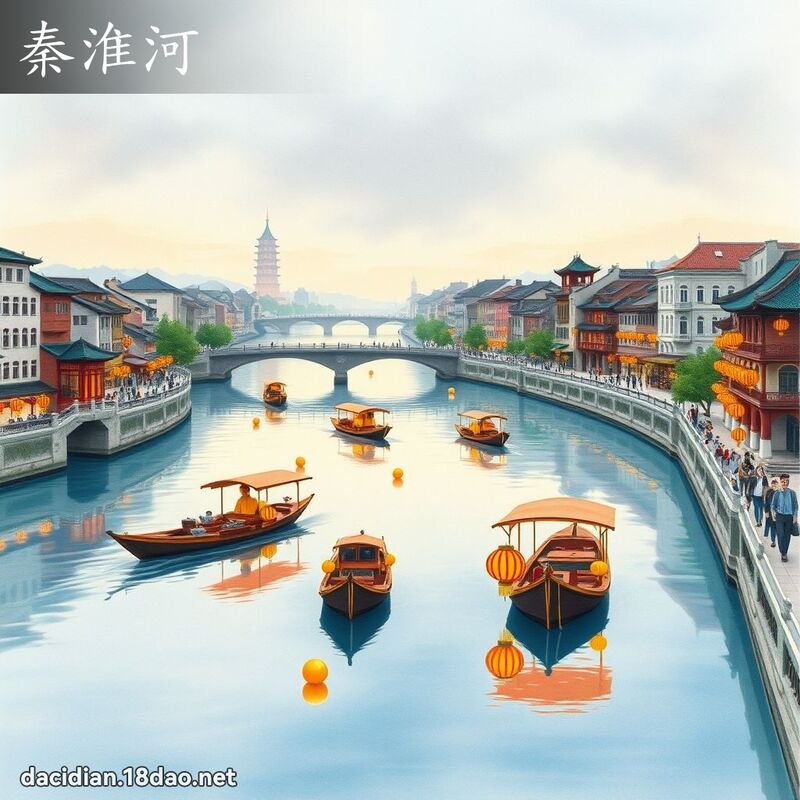 秦淮河 - 國語大辭典配圖