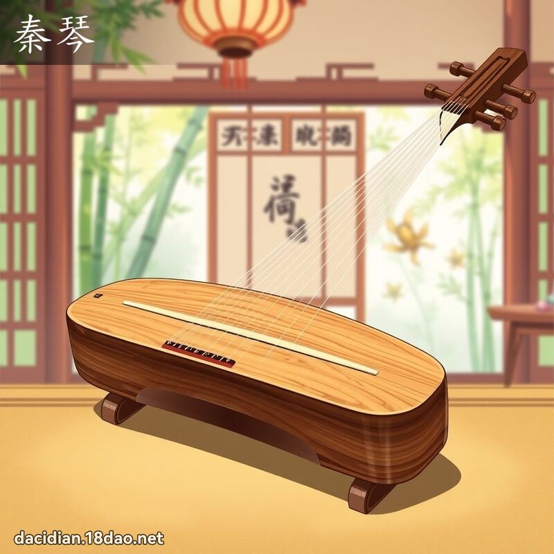 秦琴 - 国语大辞典配图