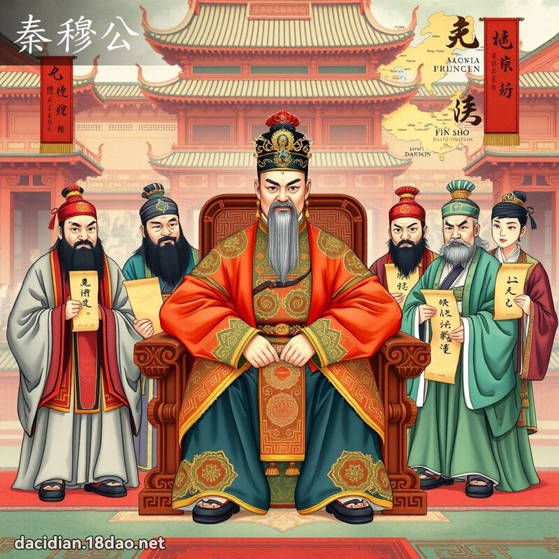 秦穆公 - 國語大辭典配圖