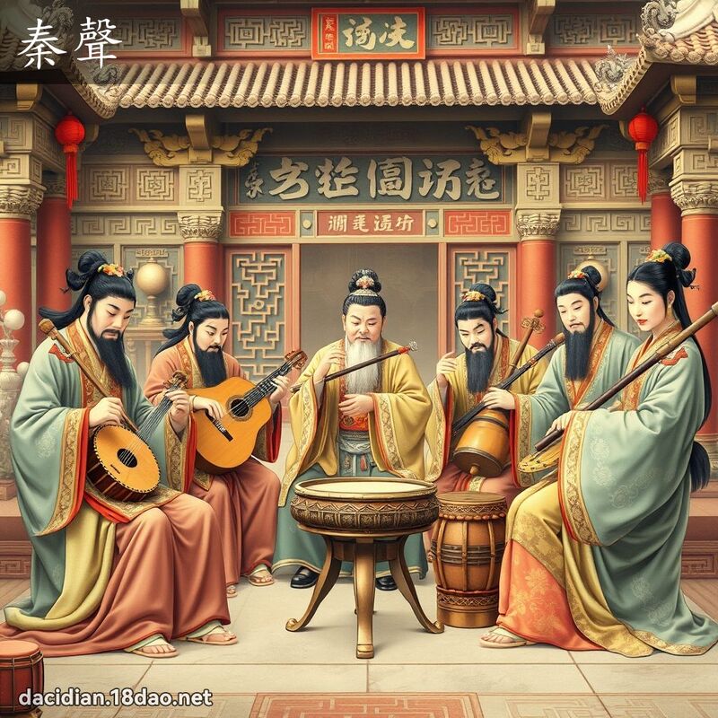 秦声 - 国语大辞典配图