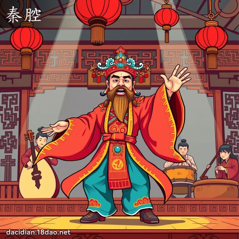 秦腔 - 国语大辞典配图
