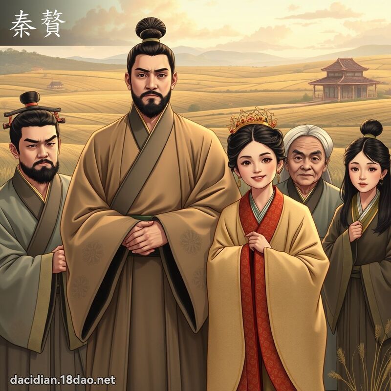 秦贅 - 國語大辭典配圖
