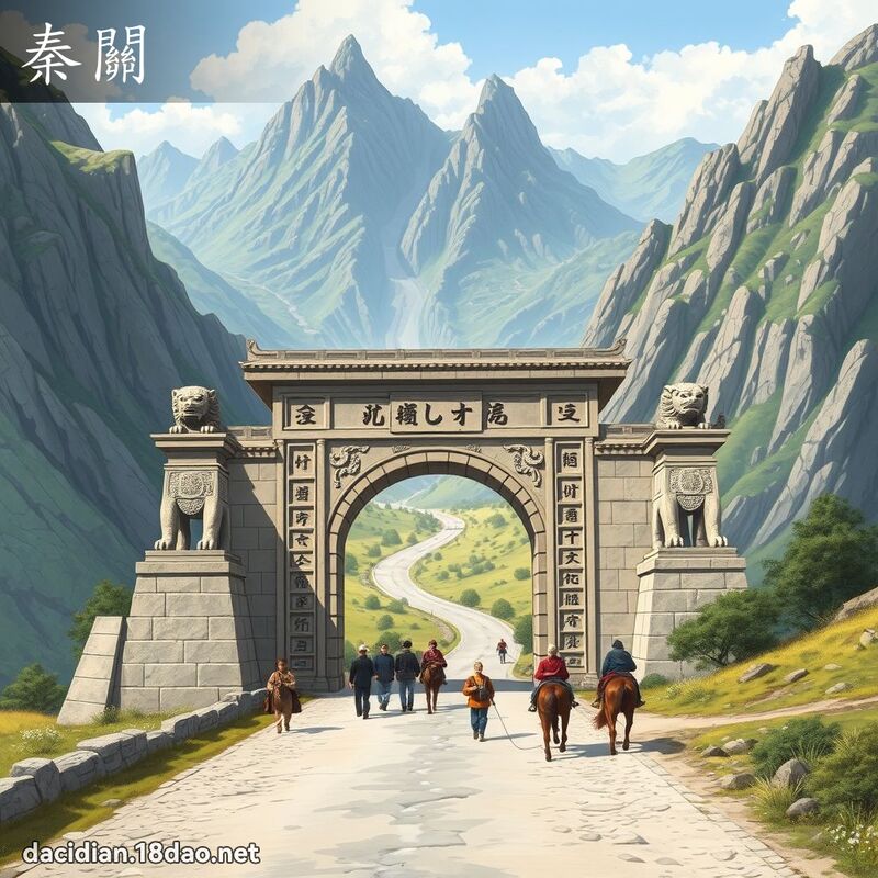 秦关 - 国语大辞典配图