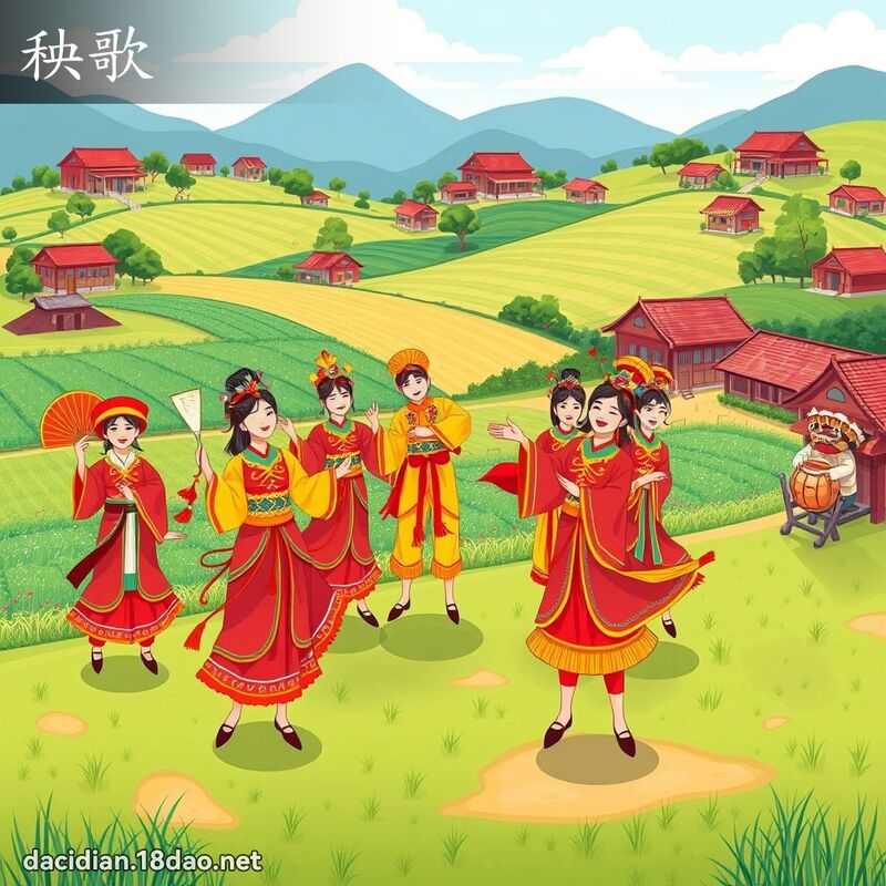 秧歌 - 国语大辞典配图