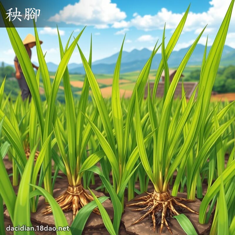 秧腳 - 國語大辭典配圖