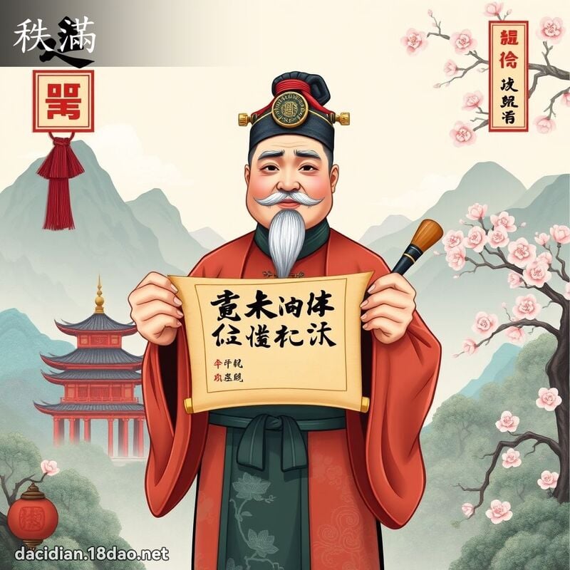 秩滿 - 國語大辭典配圖