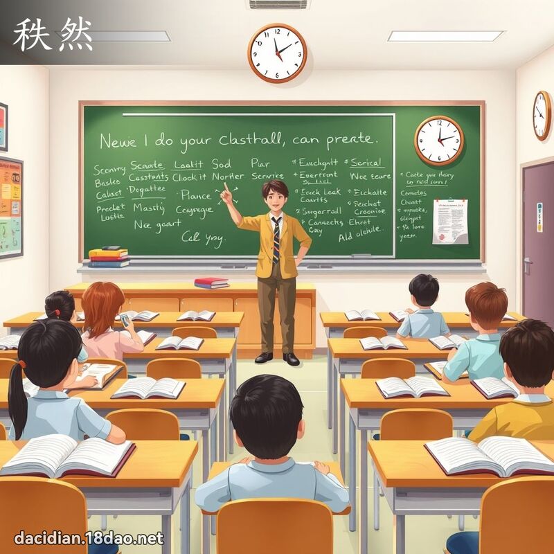 秩然 - 国语大辞典配图