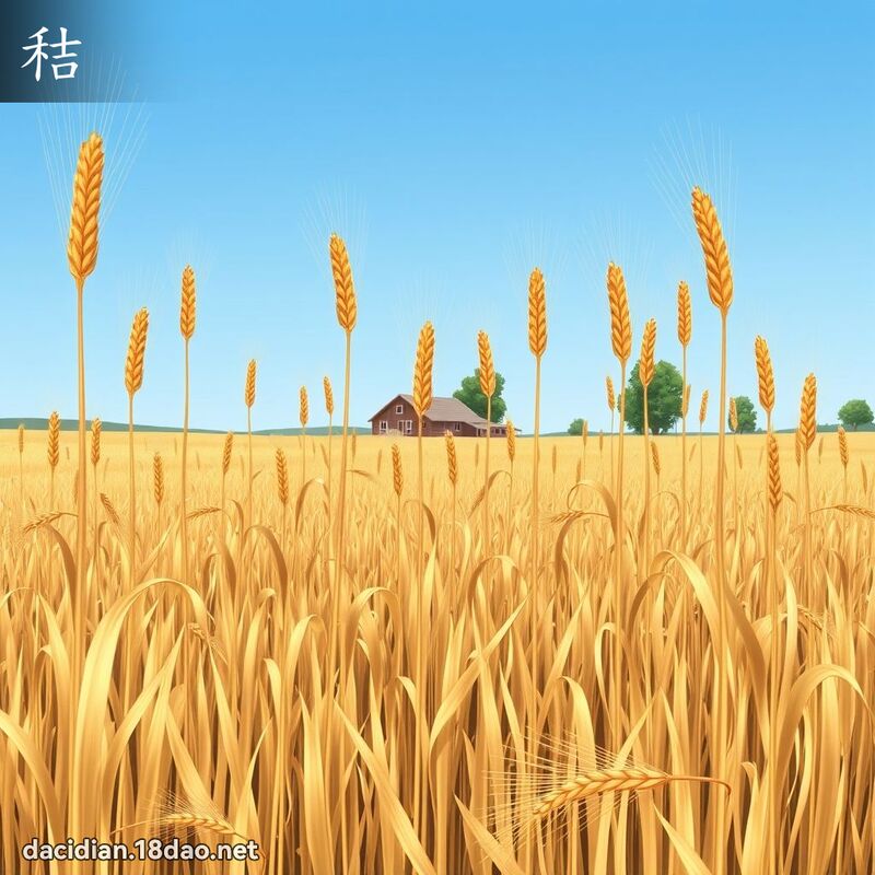 秸 - 国语大辞典配图