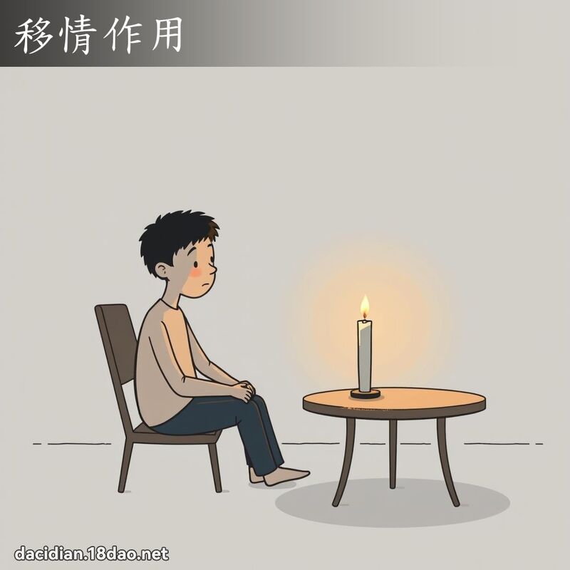 移情作用 - 國語大辭典配圖
