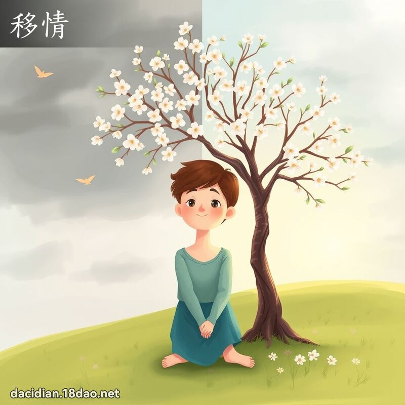 移情 - 國語大辭典配圖