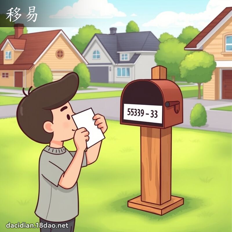 移易 - 國語大辭典配圖