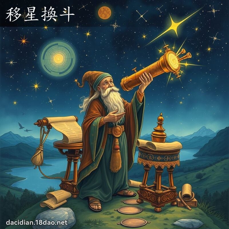 移星換斗 - 國語大辭典配圖