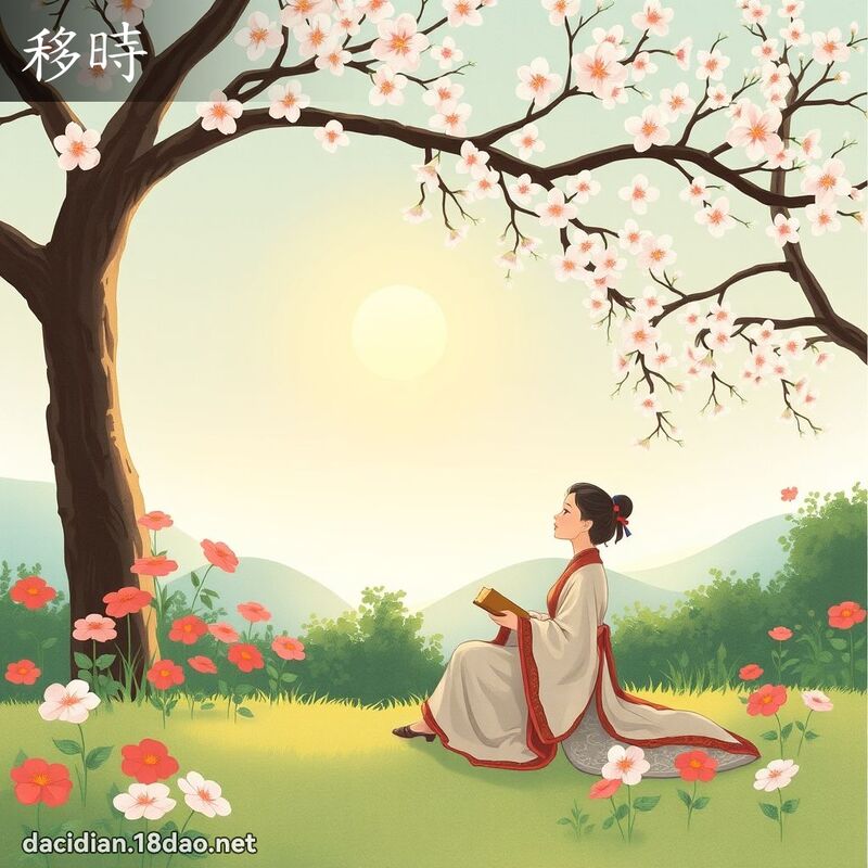 移时 - 国语大辞典配图