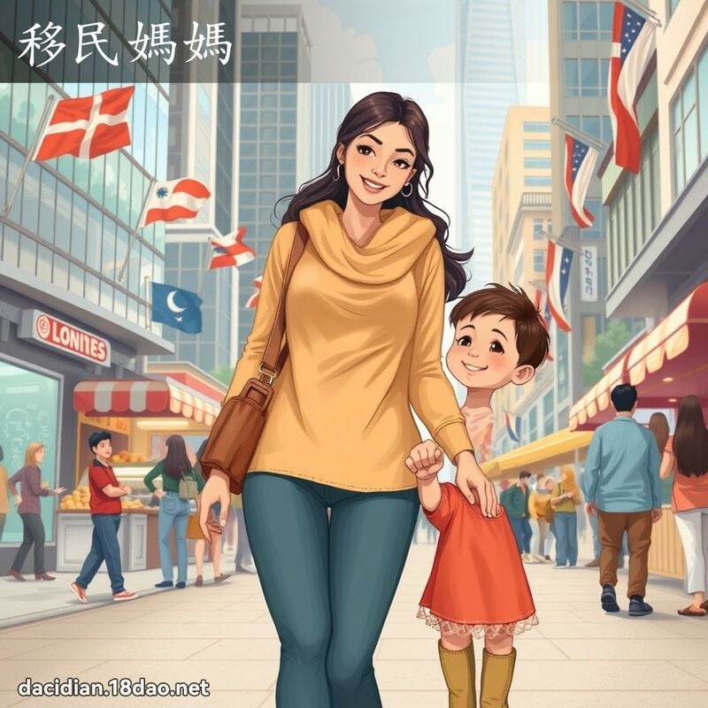 移民媽媽 - 國語大辭典配圖