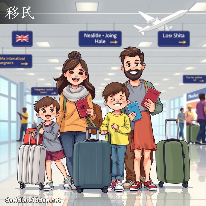 移民 - 國語大辭典配圖