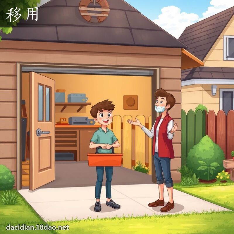 移用 - 國語大辭典配圖